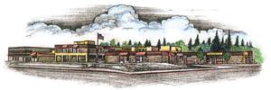 sketch of our building 